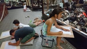 museumbezoek kids tek.